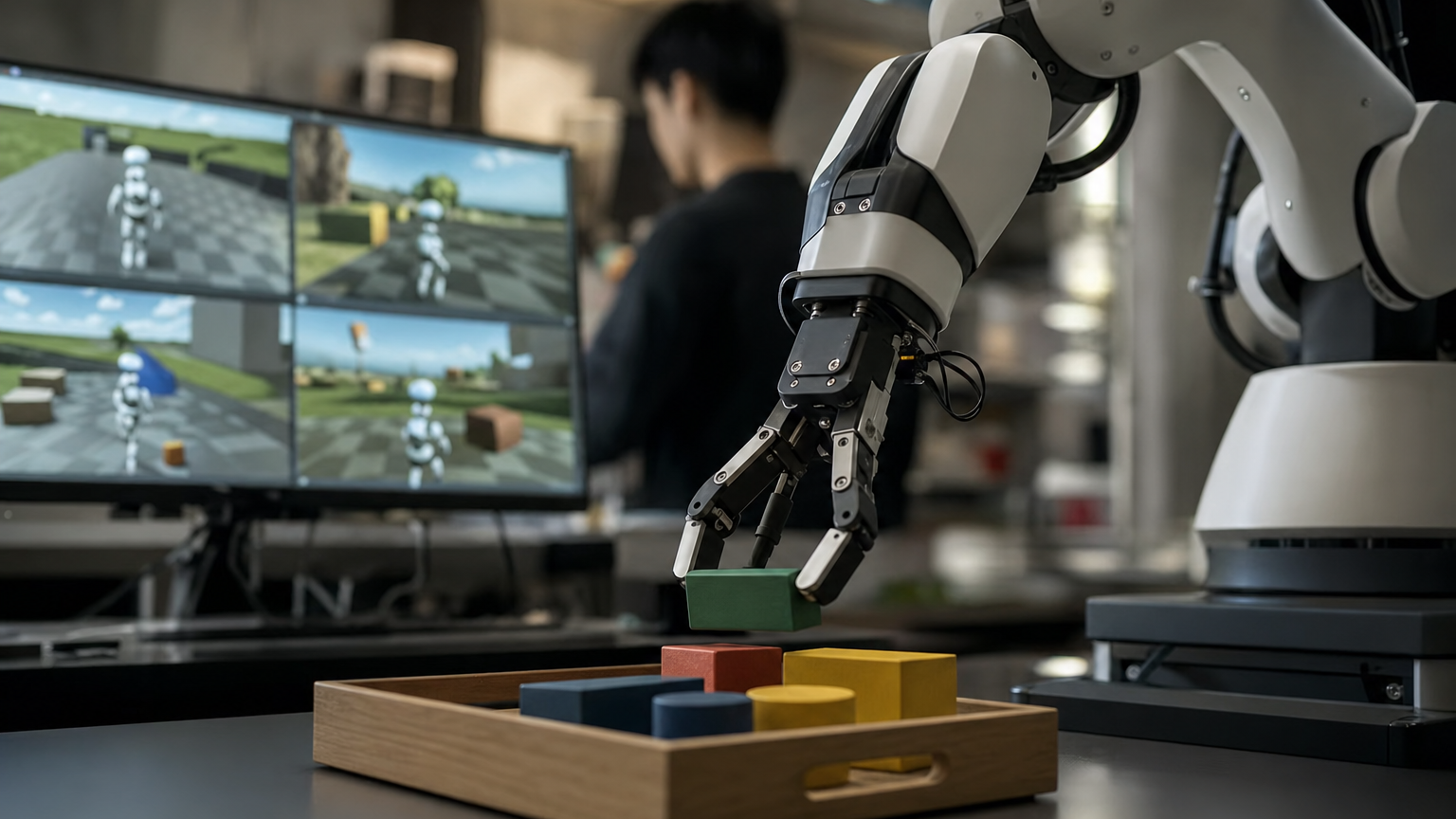 実機：ゲームデータでロボットを賢くする——General Intuitionが挑む「ロボットのChatGPT瞬間」（記事内画像）