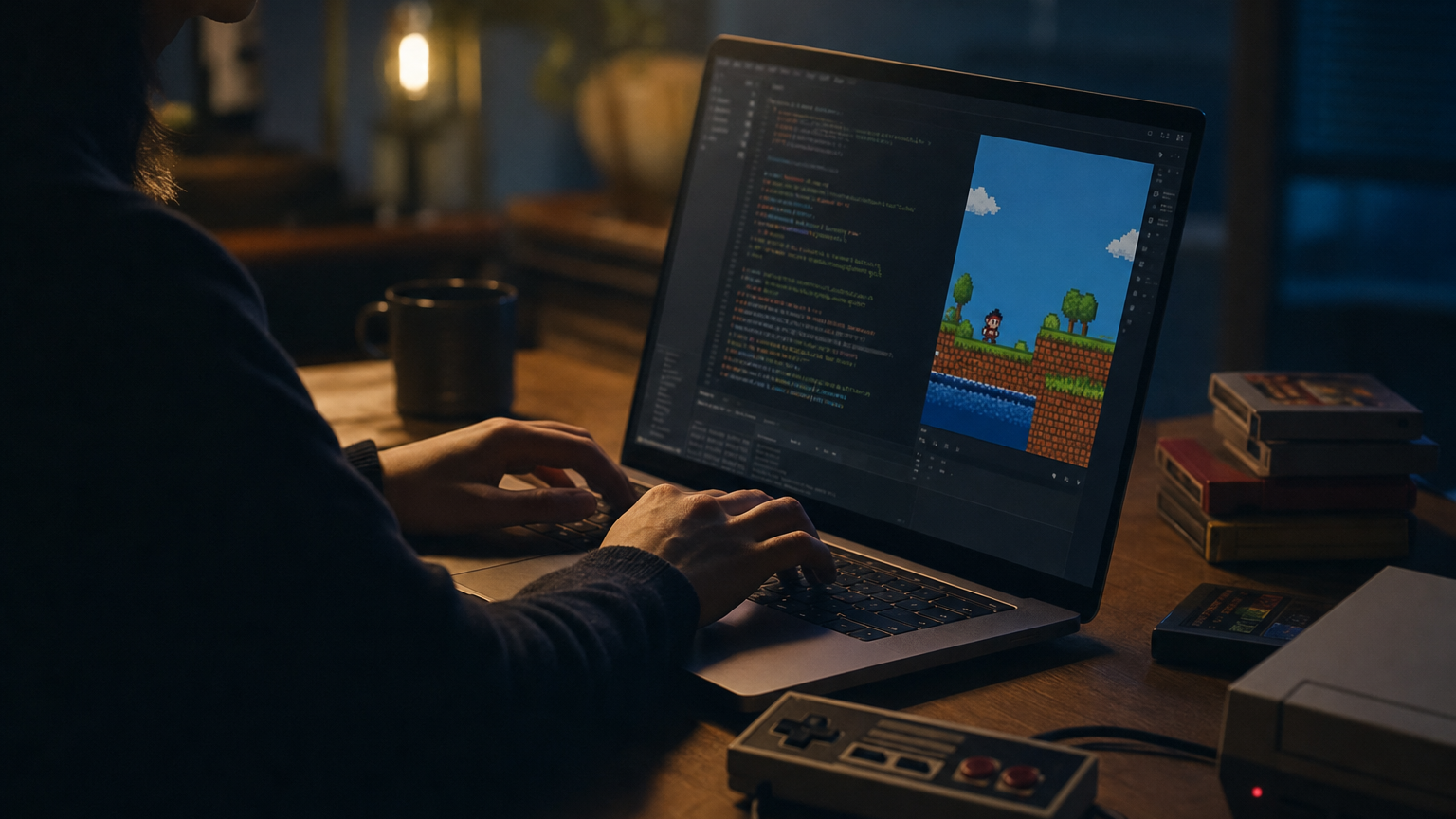 プロンプト：レトロゲーム制作に最適なLLMは何か？8bit・16bit開発の現在地（記事内画像）
