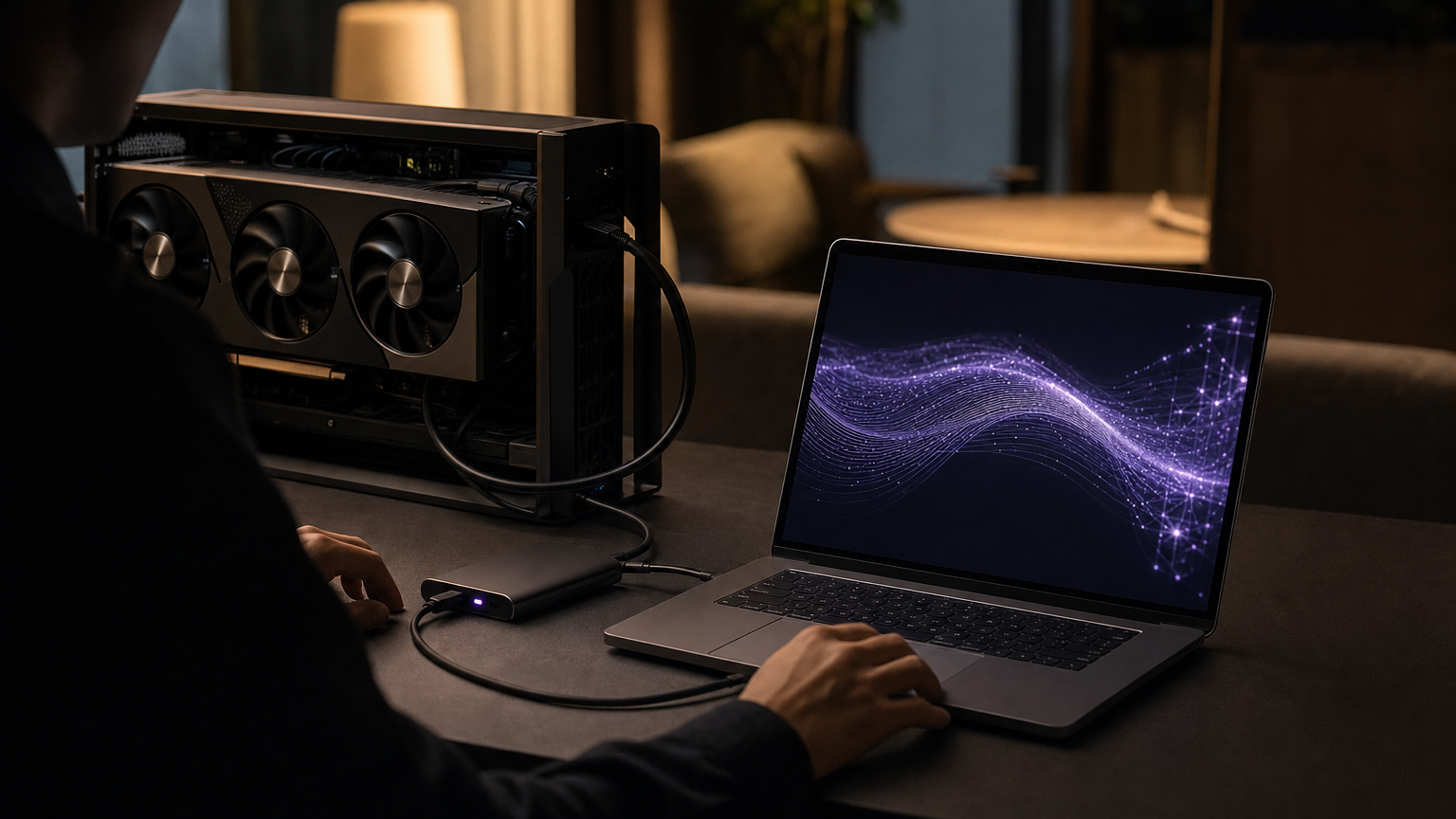 解説：RTX 4090とMacBook M4 Proを束ねてローカルLLMを動かせるか？現実的な検証（記事内画像）