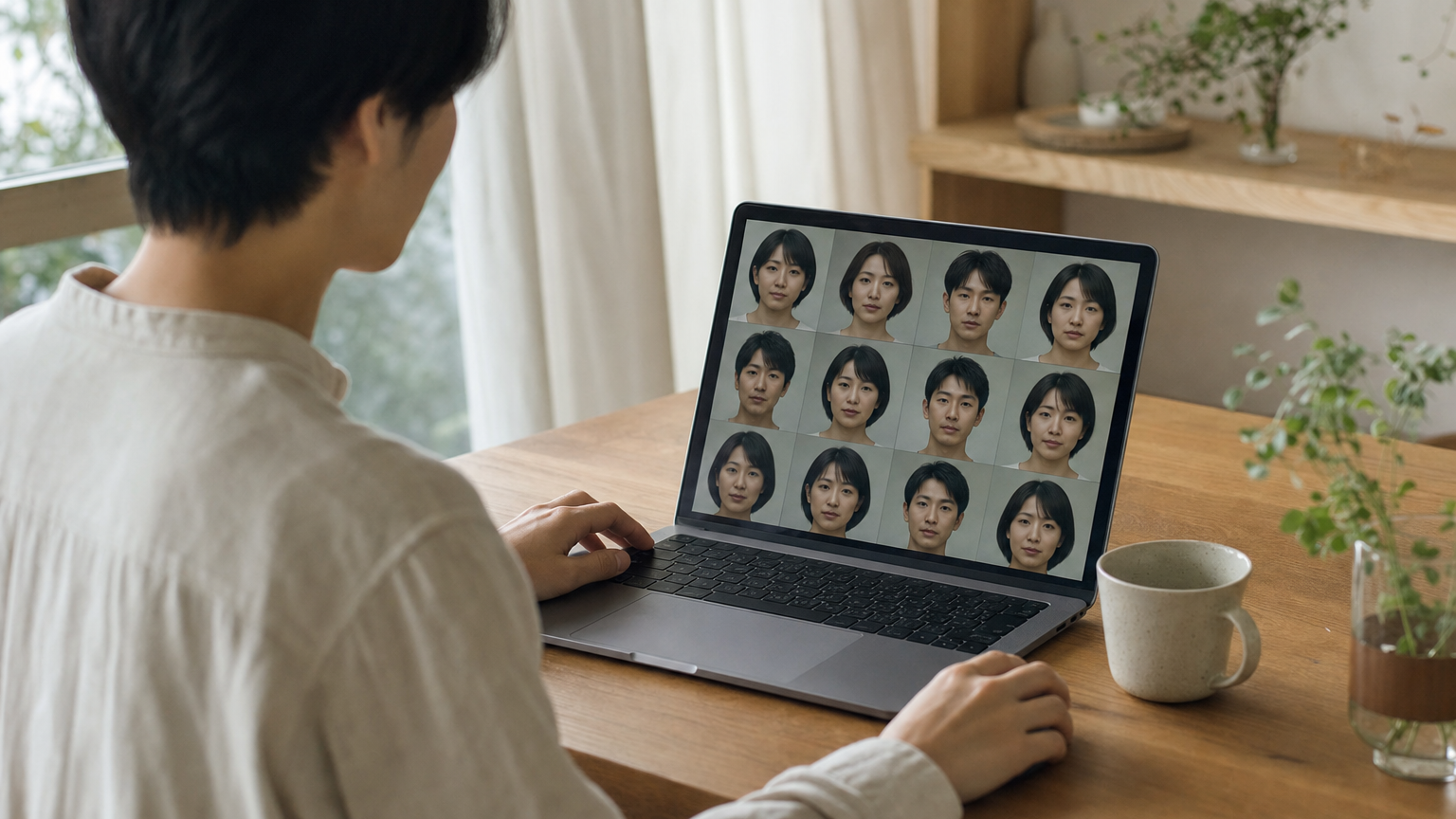 入門：WebGLでリアルタイムに人間の顔を生成——ローカルAIが見せた驚きの実力（記事内画像）